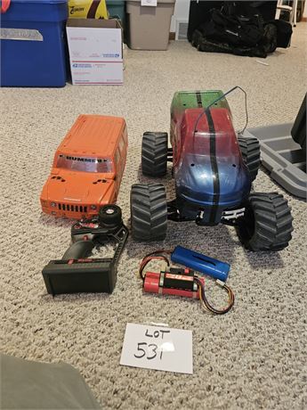 Remote Control Gas Nitro Trucks With Remotes