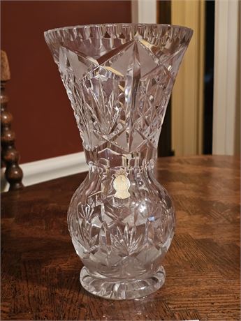 Imperlux German Leaded Crystal Vase