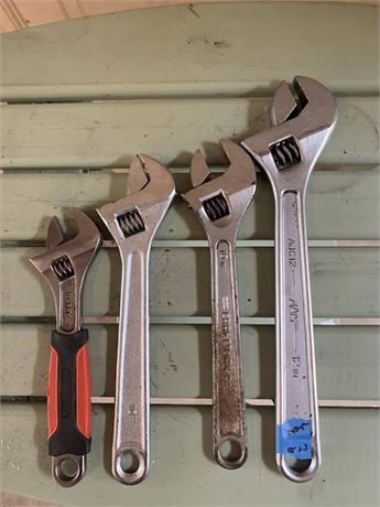 Adjustable Wrench Set Of 4