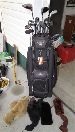 Golf Clubs, Bag