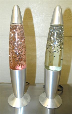 Glitter Lava Lamps