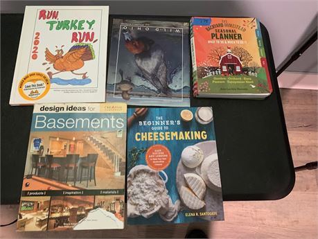 Book Lot Run Turkey Run Cheesemaking Wild Ohio & More