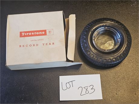 Firestone Transport 300 Tire Ashtray