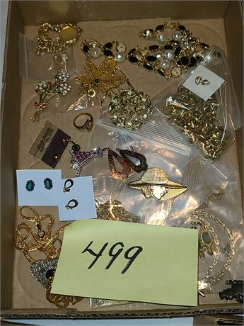 Mixed Costume Jewelry Lot