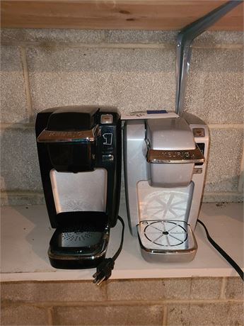 Keurig Coffee Makers - Silver & Black