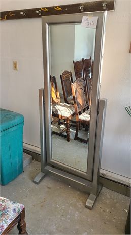 Full Length Beveled Glass Mirror