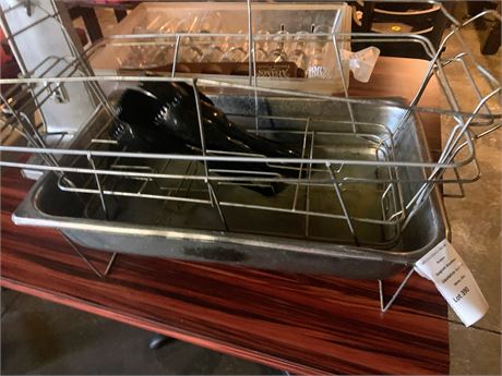 Wire Catering Chafing Dish Stand/Tray Lot