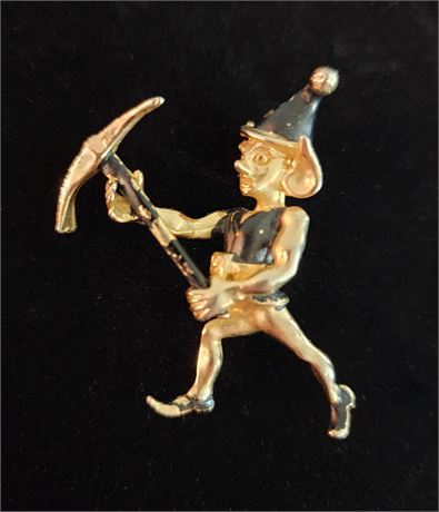 Marvella vintage 1950's Elf Brooch