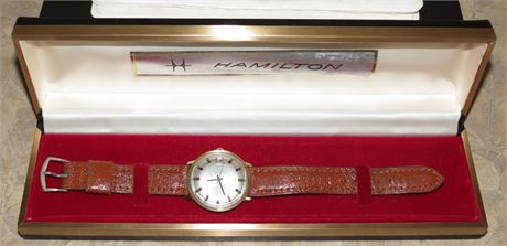Hamilton 10k Gold Filled Watch