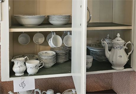 Bavaria "Winterling" China Set Over 50 Pieces