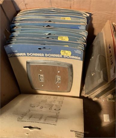 Donner Double Toggle Switch Plate Lot