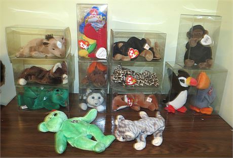Assorted TY Beanie Babies