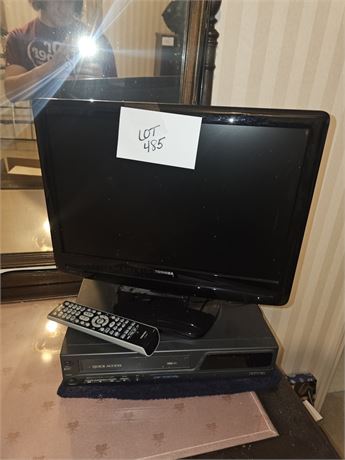 Toshiba 21" Color TV with VHS