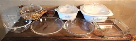 Corning Ware, Pyrex, Etc.