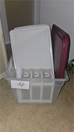 Storage Bins Sizes Vary