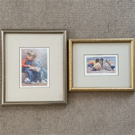 Lot of 2 - Lucelle Raad Signed/Numbered Fine Art Prints