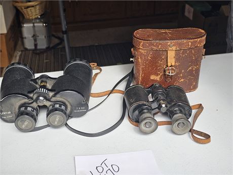 Binoculars - Lentar 7 x 50 & C.F. Foth & Co 6X