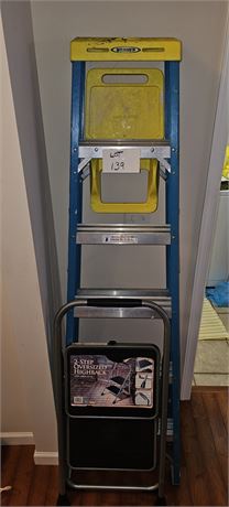 Werner 5 Foot Ladder & 2 Step Ladder