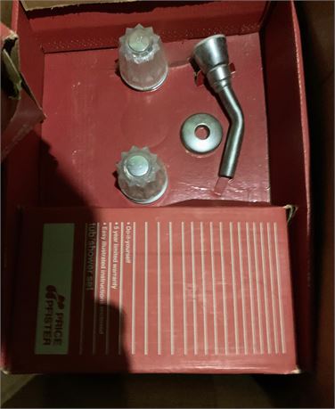 Price Pfister Bedford DIY 3-Handle Tub & Shower Faucet Set