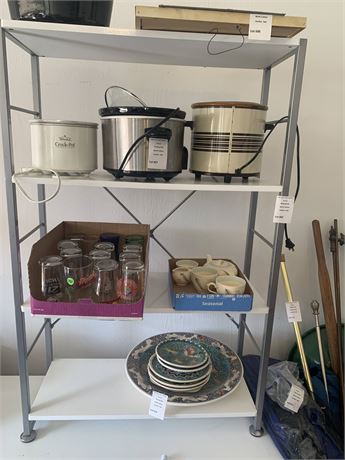 Metal Shelving Unit (SHELF ONLY)