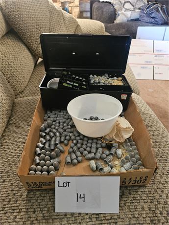 Minier Musket Lead Bullets & Musket Balls