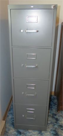 4 Drawer File Cabinet