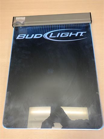Bud Light Beer Lighted Menu/Drink Specials Advertising Board