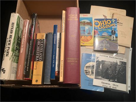 Book Lot - Cleveland Orchestra, Cleveland Playhouse, Ohio Oddities & More