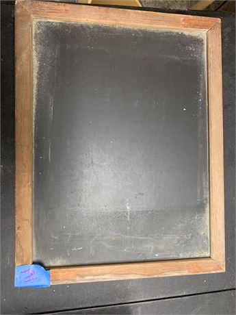 Antique Double Sided Framed Chalkboard 17" x 13.5"