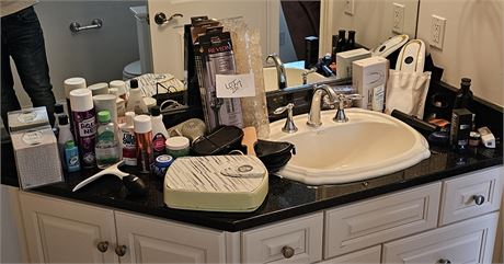 Bathroom Cleanout: Scale, Curling Iron, Health & Beauty