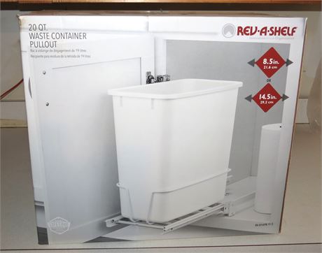 20 Qt Waste Container Pullout