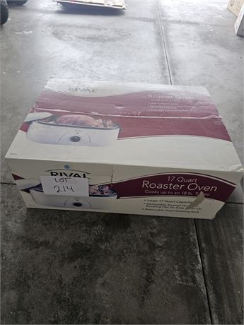Rival 17 Quart Roaster Oven