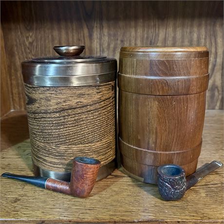 Humidors and Vintage Pipes