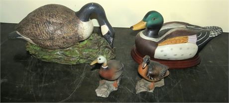 Goose, Duck Figurines