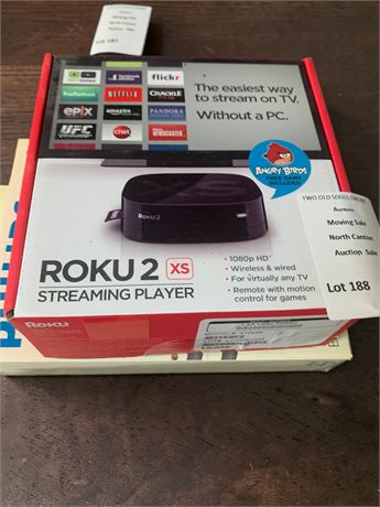 Roku 2 XS Streaming Player &  Philips HDMI/DVI Conversion Cable
