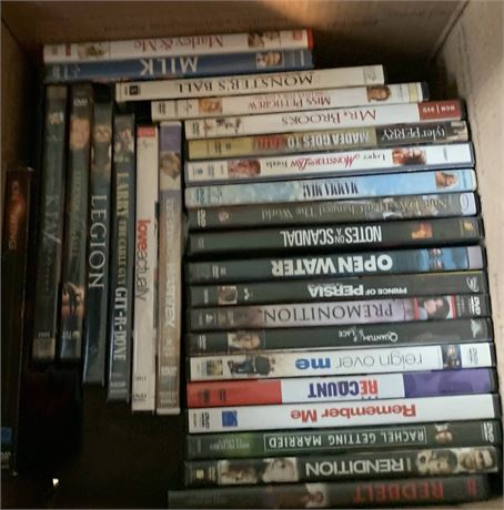 DVD Movies - Mamma Mia!, Milk, Rachel Getting Married, Monster's Ball & More