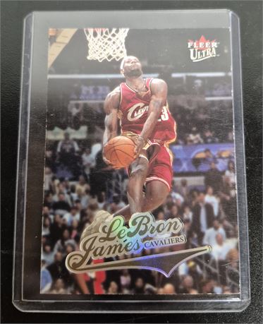 LeBron James Fleer Ultra Card