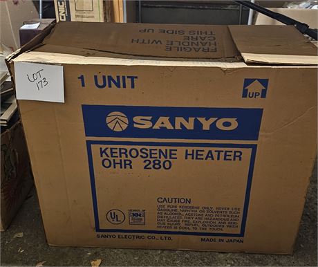 Sanyo Kerosene Keater In Box