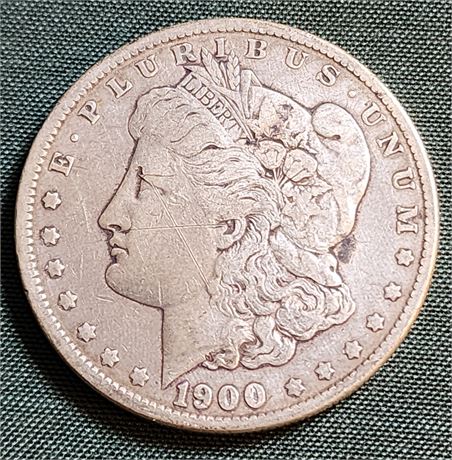 1900-O Morgan Silver Dollar