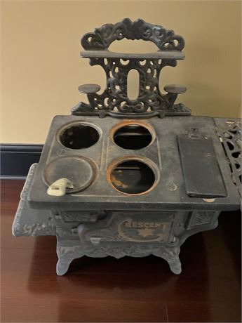 Crescent Metal Wood Stove - Possibly a Salesman Sample