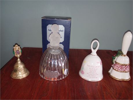 Goebel Crystal Bell & Assorted Bells