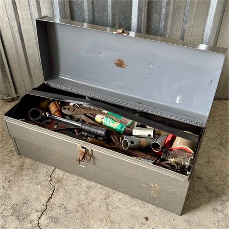 Vintage Toolbox and Contents