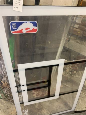 Spalding 54-inch Portable Basketball Hoop System/Backboard (Incomplete)