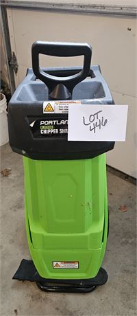 Portland Electric Chipper/Shredder