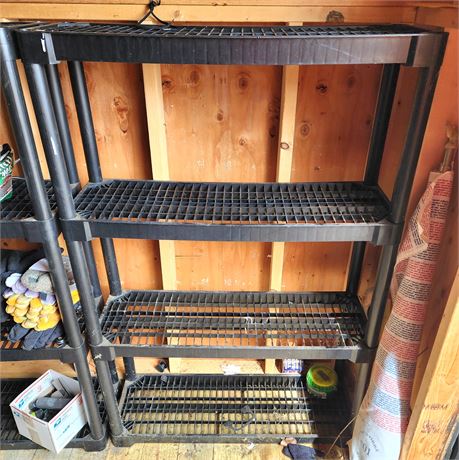 Plastic Storage Rack