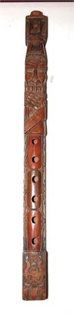 Hand Carved Wood Flute