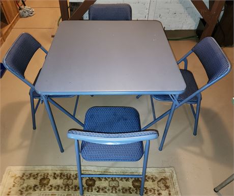 Card Table W/Chairs