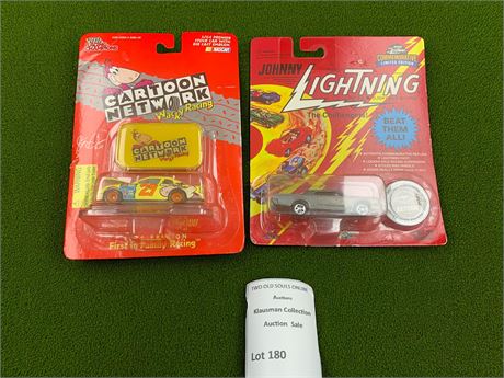 Cartoon Network Wacky Racing & Johnny Lightning Commemorative Challenger Cars