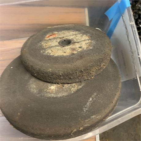 Grinding Wheel Lot of 2 - 6" and 8"