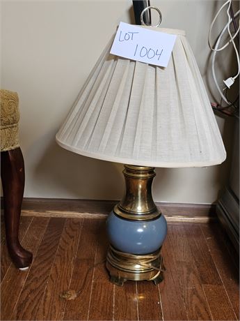 Country Blue Table Lamp